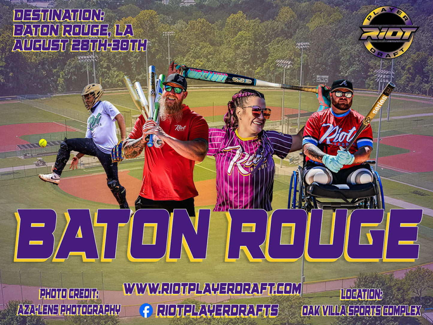 Riot Player Draft Baton Rouge- Full payment